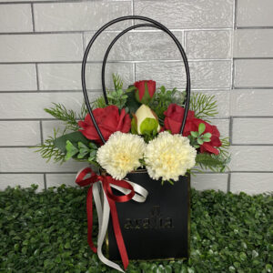 CARTERITA ELEGANCIA CON ROSAS